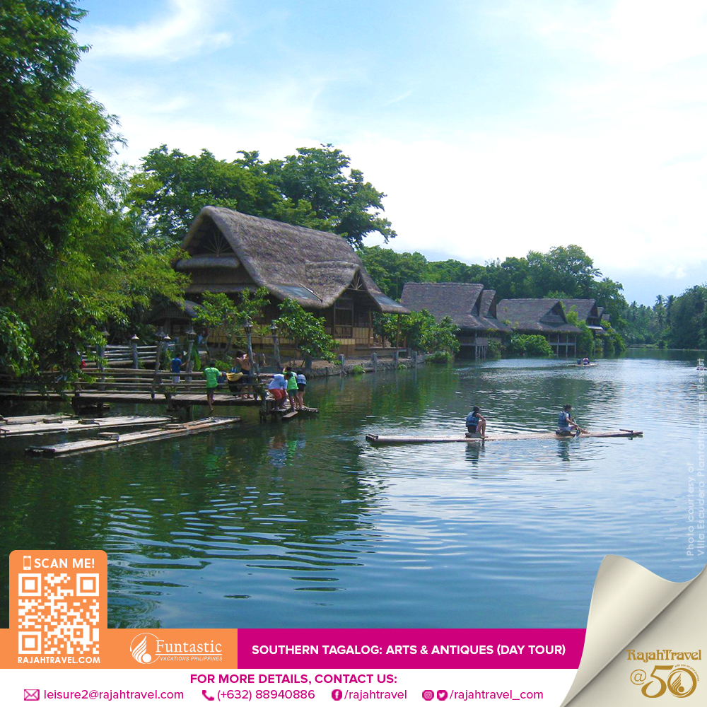 Enjoy a leisurely paddle on a native bamboo raft on the still waters of Lake Labasin. 🌊🛶🇵🇭 #KeepTheFunGoing

Southern Tagalog: Arts & Antiques (Day tour)
👉bit.ly/3LH4QP8

#BambooRafting #QuezonProvince
#ItsMoreFunInThePhilippines #SafeTripPH
#RajahTravel #KAbyahe