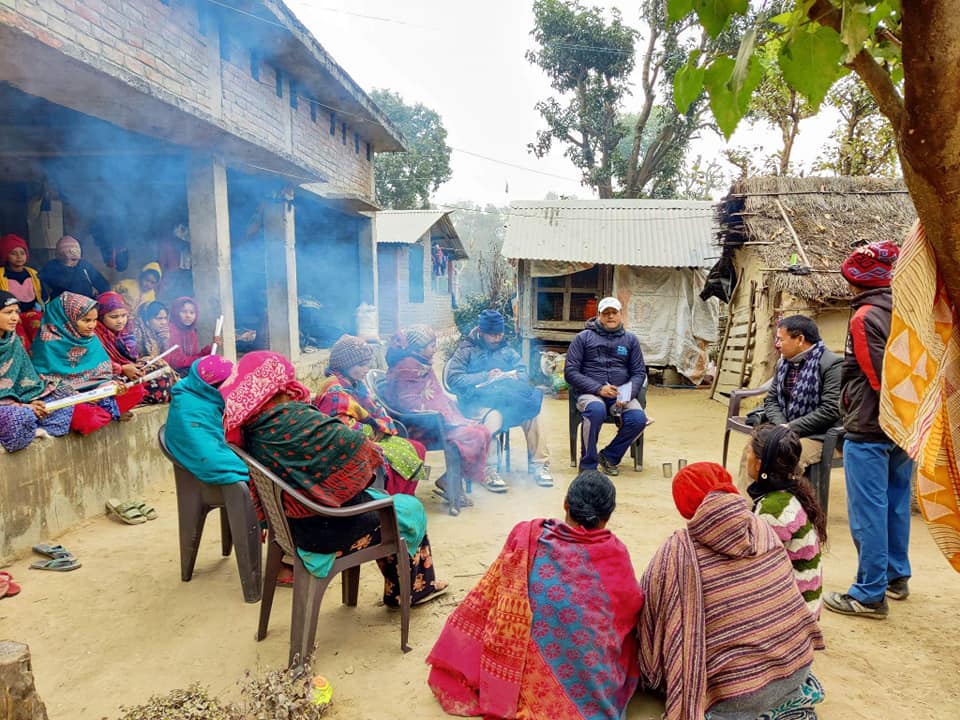 ncrcnepal's tweet photo. Team Rusty-spotted cat in action: community interaction sessions with Buffer zone community and homestay committee members in Western Terai landscape, Nepal.
#panthera #shNP #NCRC #MWT #ZSL #NTNC https://t.co/Ur29Xf2CVf