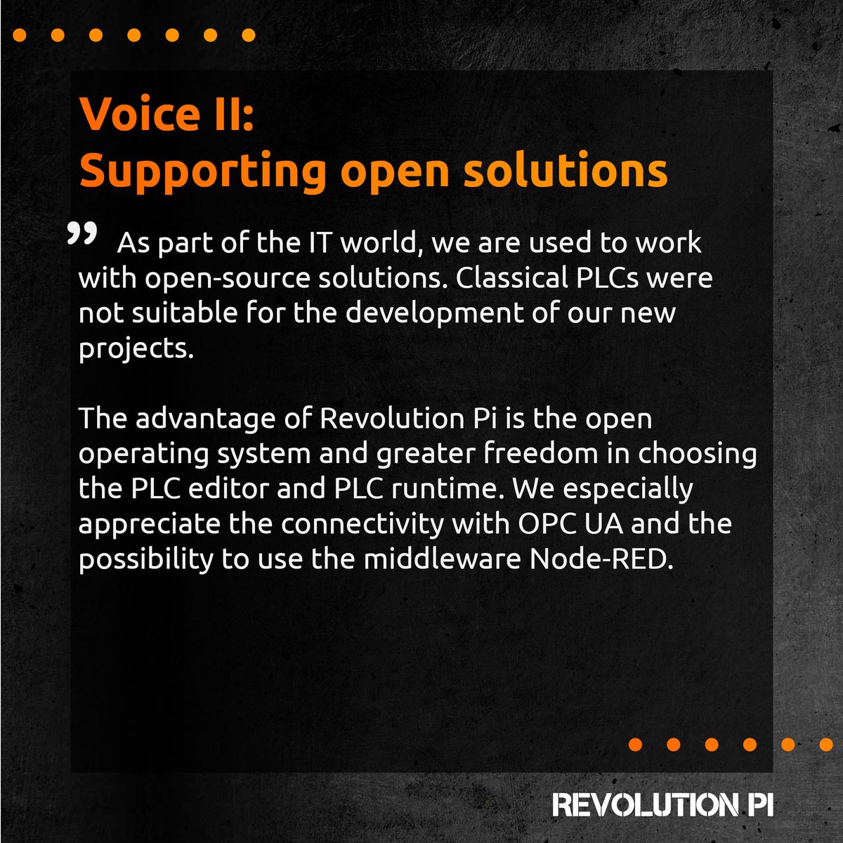 kunbus_gmbh's tweet image. Our distributor ControlSystem from Slovakia talked to a few customers about how they are using the #RevPi and what convinced them to implement it into their solutions. Here, too, the use cases are as diverse as the possibilities that RevPi offers.