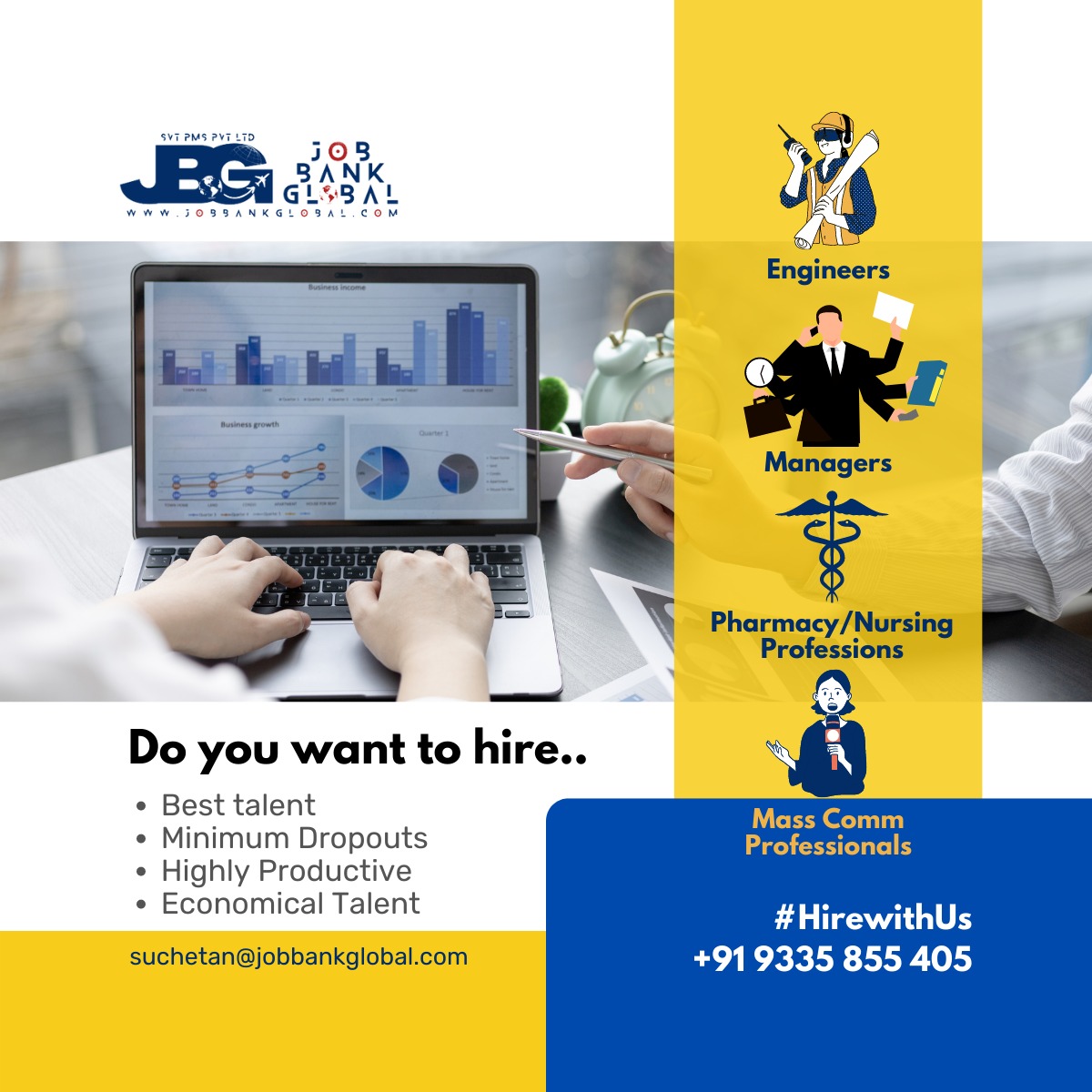 Hire with Us..

#hiring #jobs #jobsearch #recruitment #job #nowhiring #hiring2023 #hirewithus
#hiringfreshers #hiringtalents #hiring2021 #hiring2022 #vacancy #alert #placementcell #campusplacement #delhijobs #noidajobs #newdelhi #student #CRC #colleges #university #btech #BTech