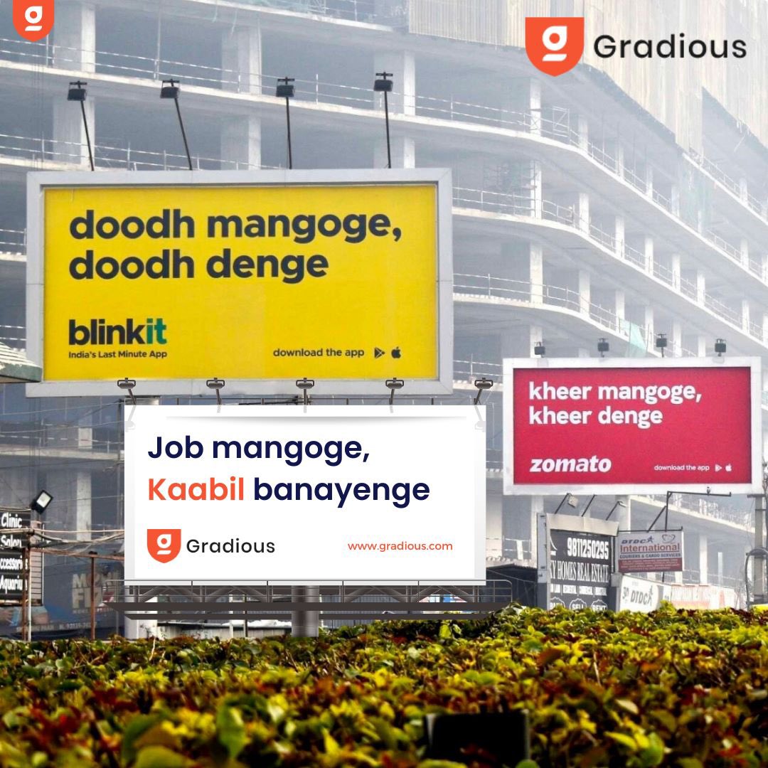 Gradious3's tweet photo. It all started with zomato and blinkit now gradious is also riding this wave of trend with the right intent💯
#blinkit #zomato #billboardadvertising #advertising #trend #meme
#codingmemes #memes #csmemes #programmingmeme #it #softwarememe #html #java #python #css #gradious https://t.co/qRsRYeC4Df