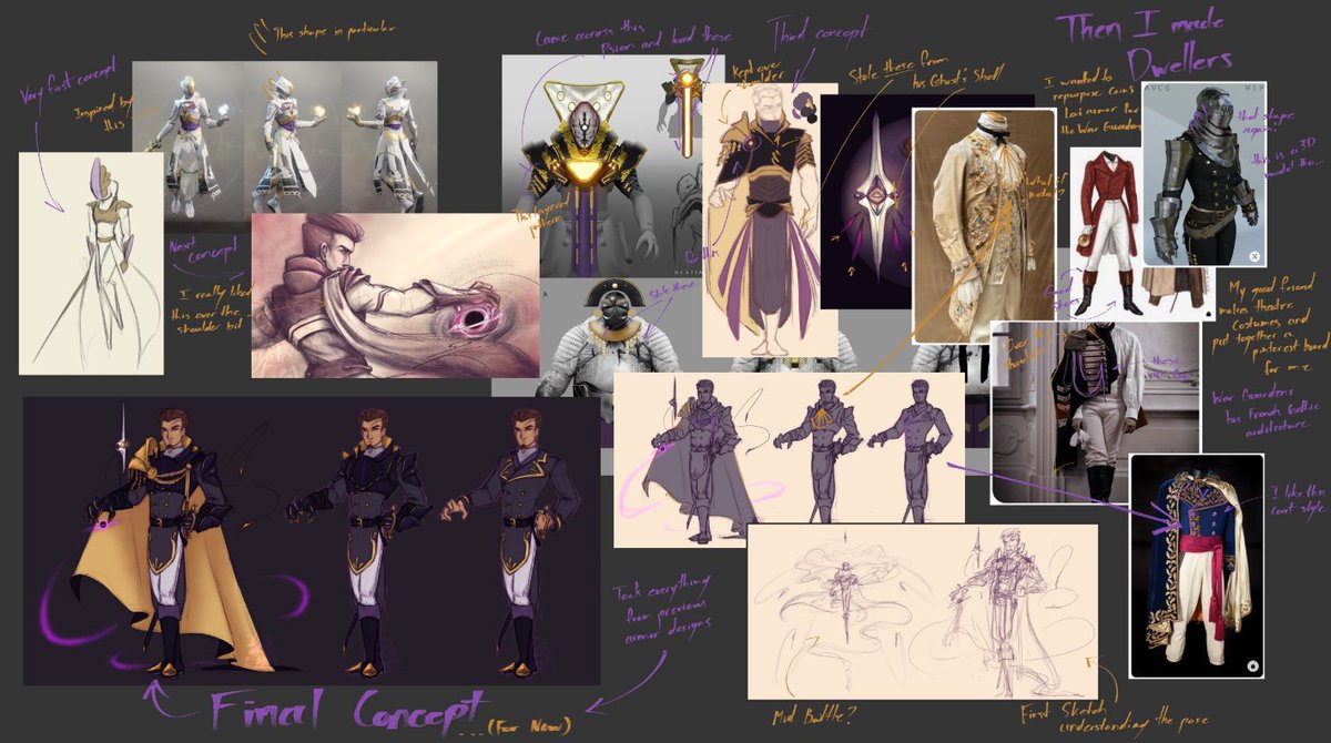 necrobotanic's tweet photo. I am sorry- I do not post very frequently and it is also rare nowadays that I make anything other than doodles. But I redesigned one of my favorite OCs again and wanted to share.

It made me very happy that a friend asked for my thought process~ you can see it too! https://t.co/Zcij2MBNYU