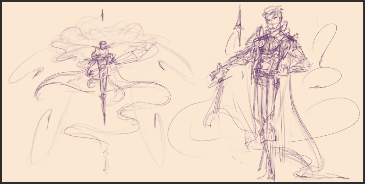 necrobotanic's tweet photo. I am sorry- I do not post very frequently and it is also rare nowadays that I make anything other than doodles. But I redesigned one of my favorite OCs again and wanted to share.

It made me very happy that a friend asked for my thought process~ you can see it too! https://t.co/Zcij2MBNYU