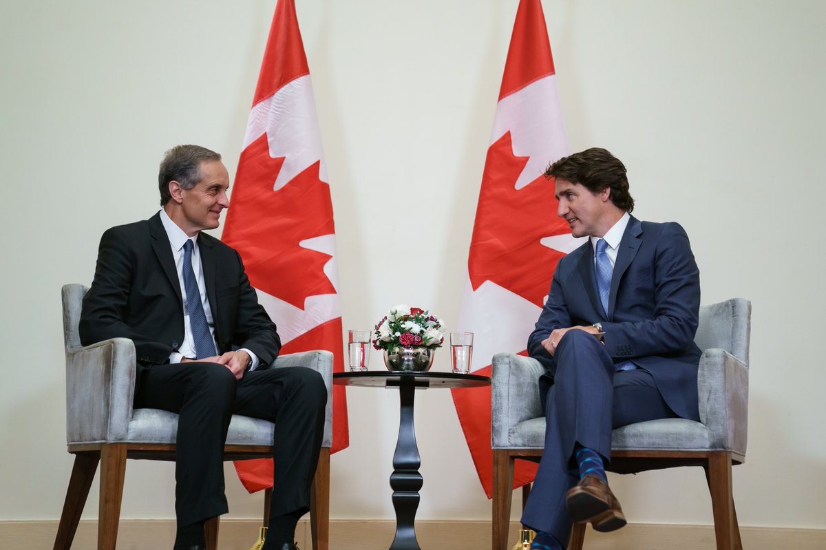 Spent some time today with Daniel Servitje, Chairman and CEO of <a href="/Grupo_Bimbo/">Grupo Bimbo</a> – the largest Mexican investor in Canada. We spoke about the investments they have made in Canada, and about how we can work together to create even more good jobs for Canadians.