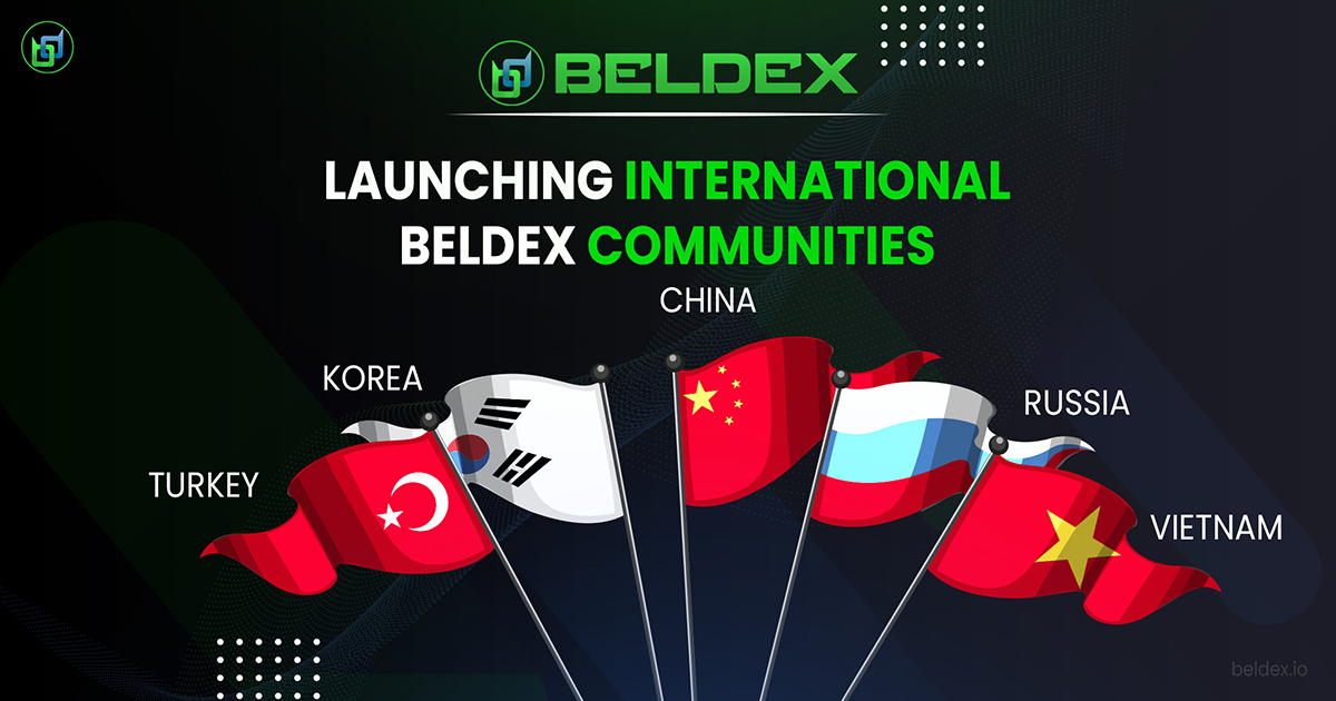 BeldexCoin's tweet photo. Launching International #Beldex Communities🫂🥳

Turkish Community: https://t.co/yiLewLmI4t
Russian Community: https://t.co/zIqP21gOlU
Chinese Community: https://t.co/phHxmyXiKn
Korean Community: https://t.co/VC8Ae4RwNw
Vietnamese Community: https://t.co/3XIOERmmiK https://t.co/RZllV5V4KW