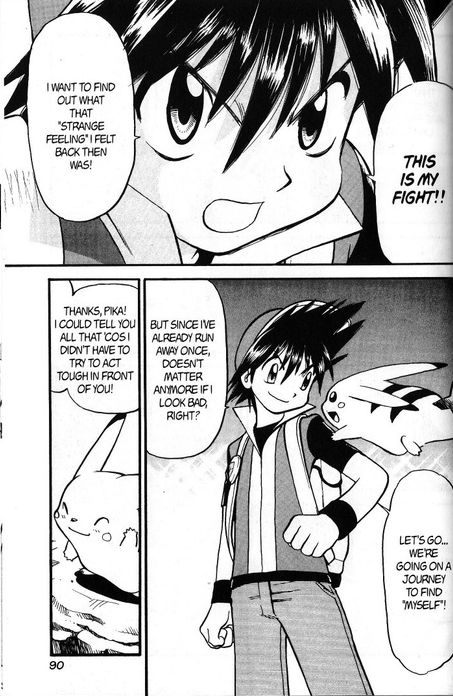 the protag and the pikachu, the duo 