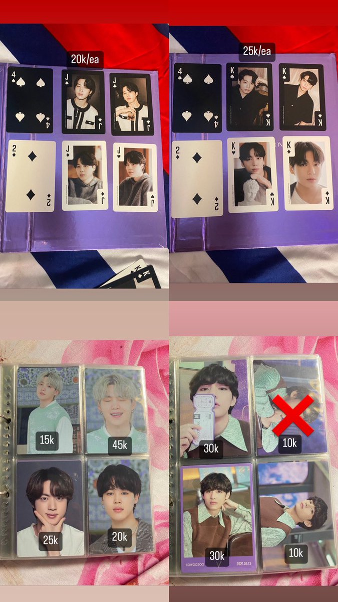 priyantiningrum's tweet photo. [HELP RT]🇲🇨  
CLEARAN SALE 🏷
ARMY KIT💜

WTS‼️READY 
WTS /WAN TO SELL BTS INA

🍊 payment only co nya bisa milih event ya 
🇮🇩 READY INA 
📍Jakpus
⭐️good condi 💯
⭐️ngepull sendiri
🐻DM for detail 
🏷 WTS  PC ,MPC 

RM,JIN,SUGA,JHOPE,JIMIN,TAEHYUNG,JUNGKOOK RPC SOOBIN‼️BOLEH NEGO https://t.co/Uxrkt2kNT9