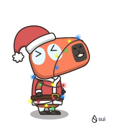 Capy 🔥🔥On Christmas , capy was out playing with friends. For friend send Capy giftbox 🎁🎁🎁 #CapyHolidays @SuiNetwork