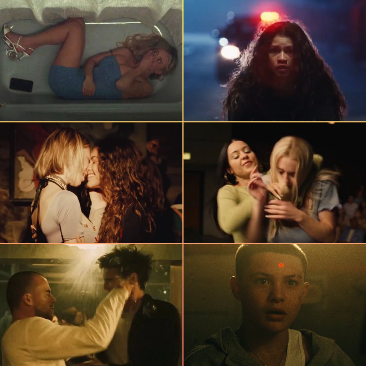 PopCrave's tweet photo. A year ago today, the second season of ‘Euphoria’ premiered on HBO. 

The pop culture phenomenon broke viewership records and became the most tweeted-about show ever. Filming for the third season will reportedly begin soon. https://t.co/12UCxdWkp3
