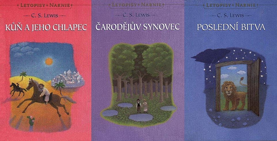 These Czech translations of The Chronicles of Narnia were published in Prague, Czech Republic the late 1990s. #NarniaAroundTheWorld