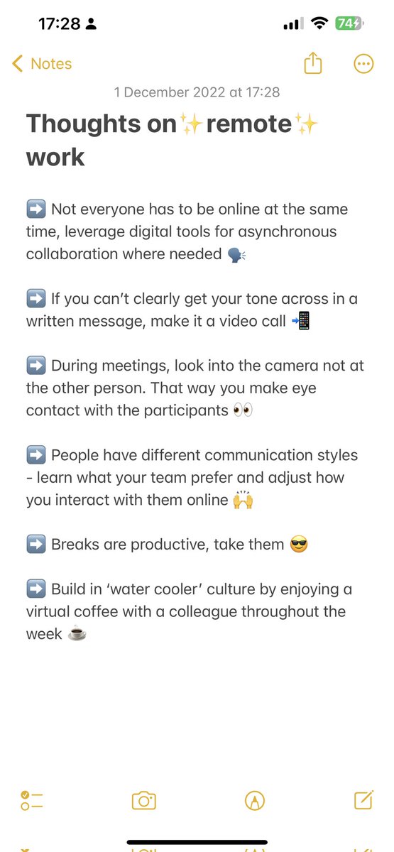 Usingtechbetter's tweet photo. Do you agree with these thoughts?
#remotework #remoteworkthoughts https://t.co/p6VODrBLud