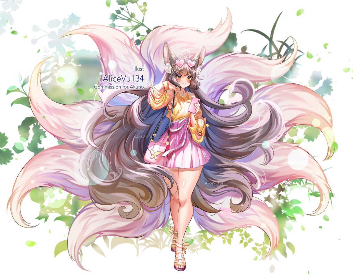 「Full pic for comparison! I def tone down」|Alice Vu ☁️✨ Vtuber Debut: TBAのイラスト