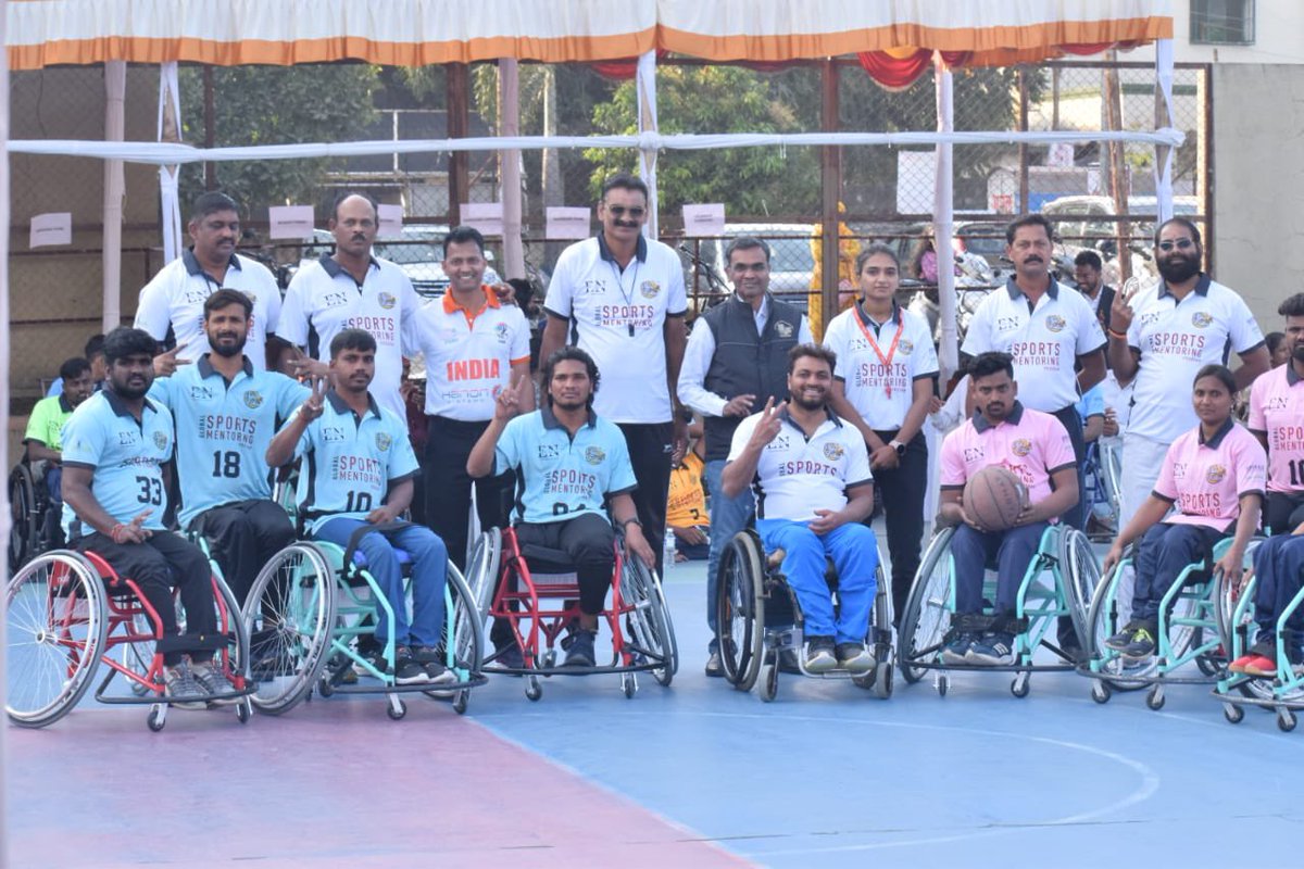 اسپورٹس فار کمیونٹی نیشنل وہیل چیئر باسکٹ بال چیمپئن شپ پونے میں منعقد ہوئی۔ facebook.com/10007567375886… <a href="/MilapNN/">Milap News Network / میلاپ نیوز نیٹ ورک</a> <a href="/IamShamsAalam/">Shams Aalam 🇮🇳</a> #Pune #Maharashtra #WheelchairBasketball #ParaSports <a href="/IndiaSports/">Dept of Sports MYAS</a>