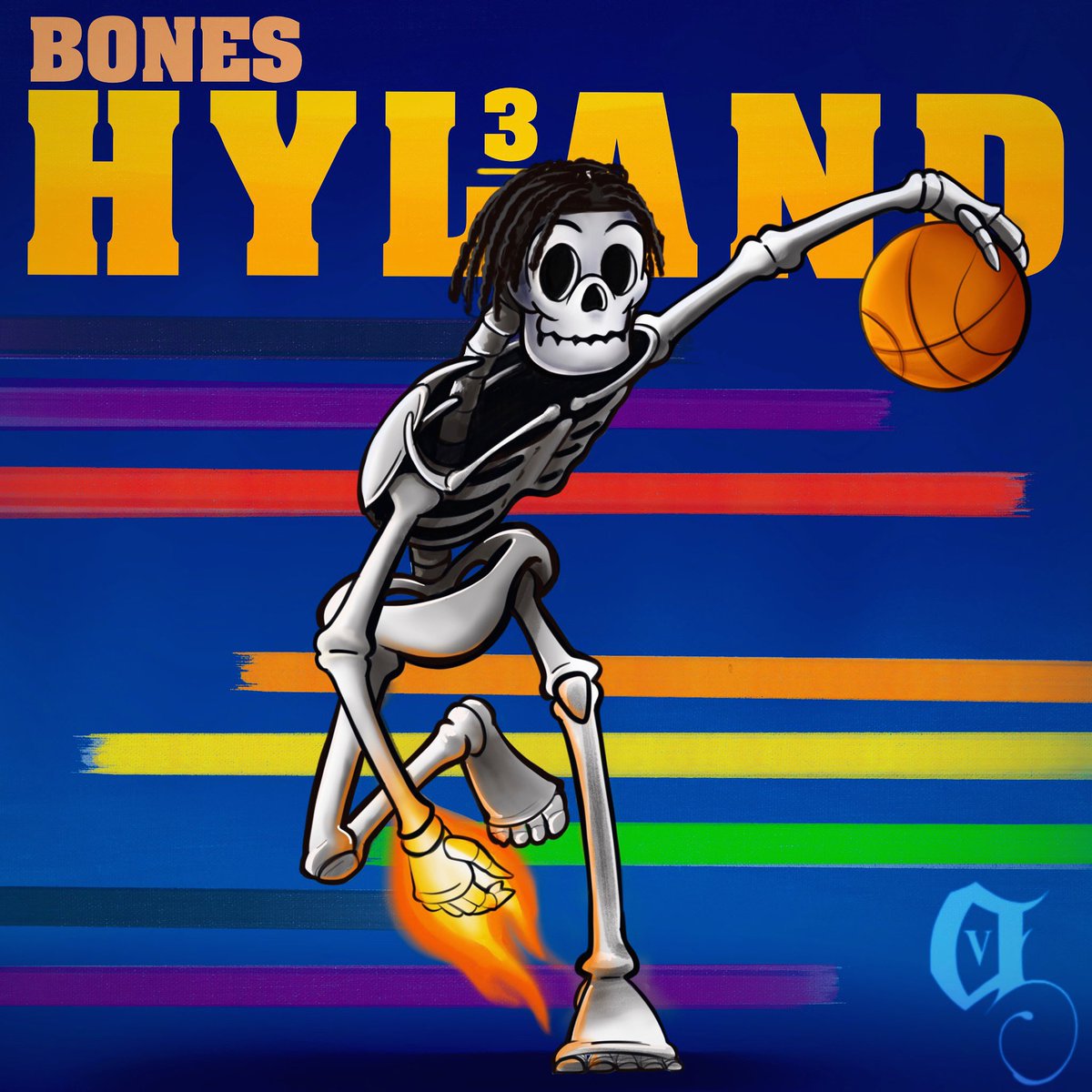 aldo_v10's tweet photo. Game. Nuggies.
Had an idea for a Bones Hyland cartoon.
@nuggets @DLineCo @DNVR_Sports @DNVR_Nuggets
#boneshyland #bizzybones #denvernuggets #nuggets #basketball #illustration #illustrator #denver #colorado #characterdesign #skeleton #digitalart #freelanceartist https://t.co/BrhEZhWism