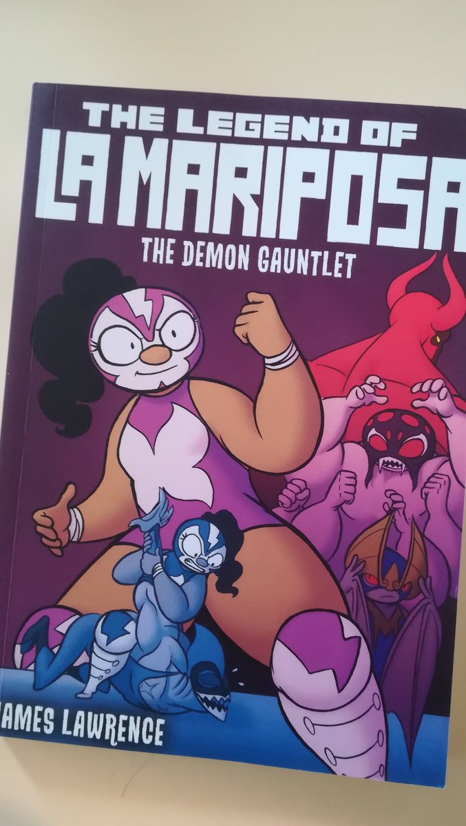 mikehartigan's tweet photo. It came! Finally got my copy of The Legend of La Mariposa (book 1) by @Kingfridayjoe. I started reading this online and loved it so much i stopped and bought a copy. Add this to my list of influences for my upcoming work. Go buy a copy!
#supportindycomics #prowrestling #comics https://t.co/5jOl131FXl