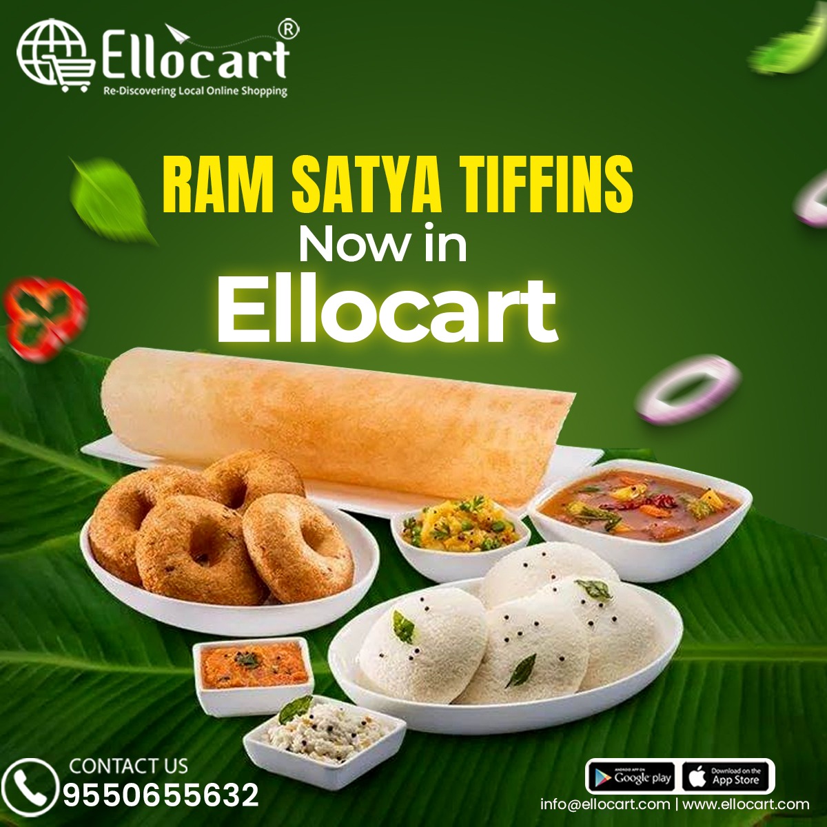 ellocart's tweet photo. Ram Satya Tiffins Now in Ellocart!!
Download the App Now!
Playstore: https://t.co/fbFu5buHrk
App store: https://t.co/CTTXwoX5br
#ellocart #ramsatyatiffins #now #available #offers #freedelivery #home #delivery #save #money #ecommerceapplication #downloadnow https://t.co/k7L4XrcGvf