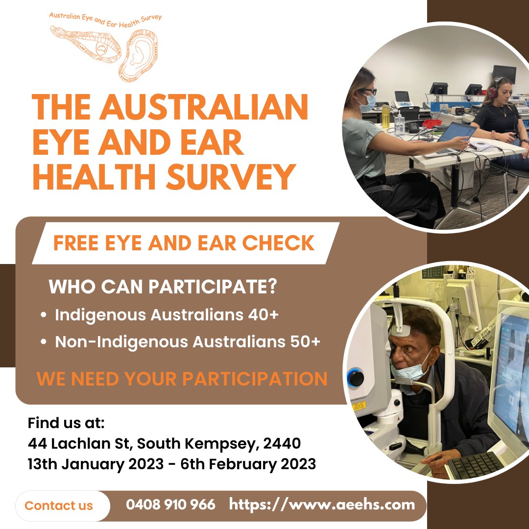3 MORE SLEEPS!

We need participants!
Call us on 0408 910 966.
One of our friendly staff will check your eligibility to participate in our study.