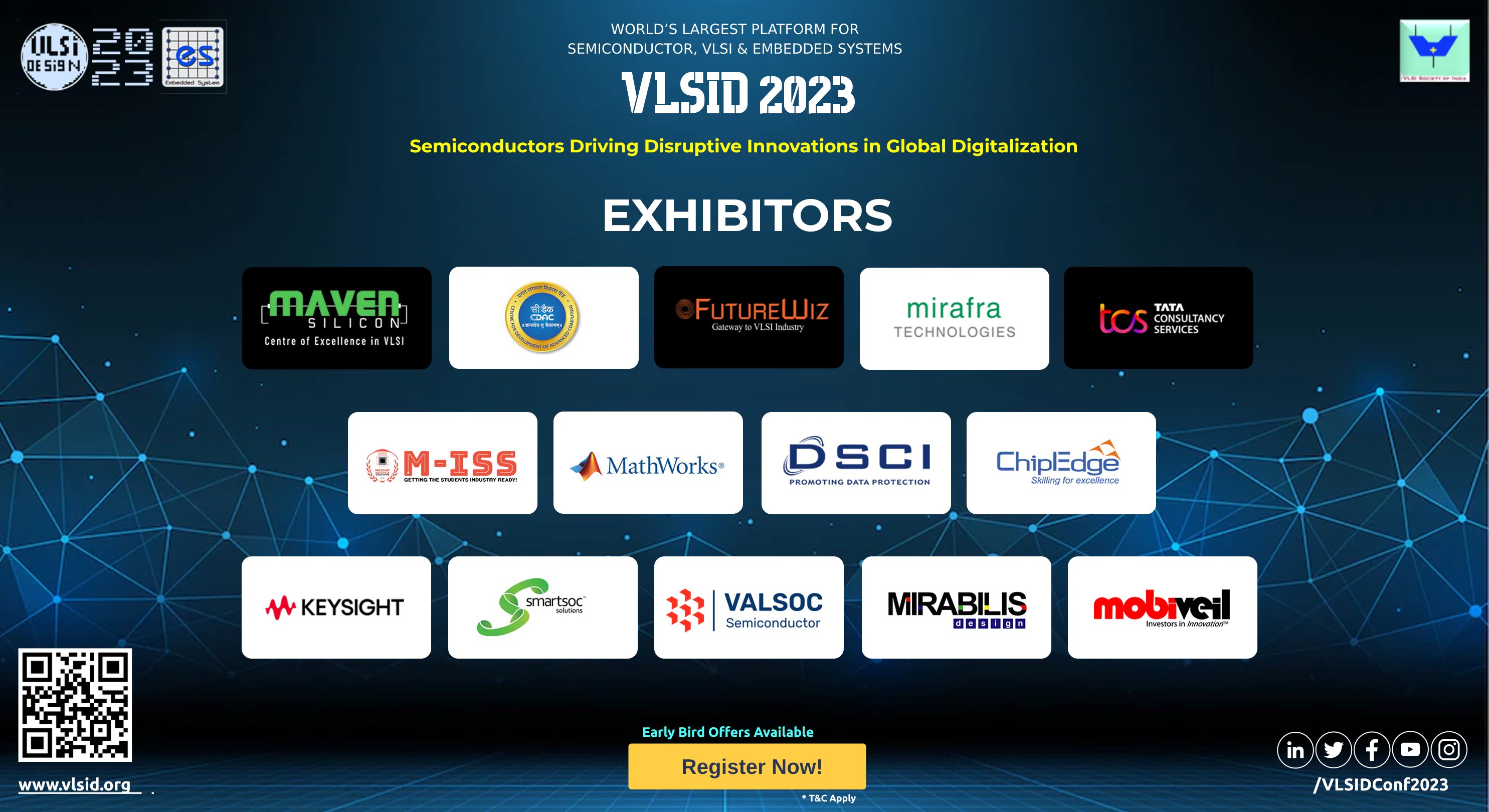 VLSI Design Conference 2024 (VLSIDConf2024) / Twitter