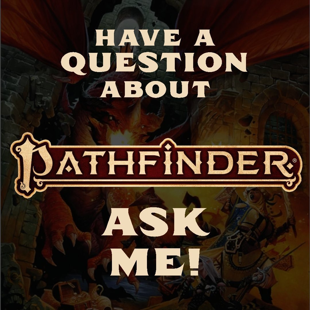 I don't think anyone who follows me cares, but I'm jumping on the @Rulelord2E train. I'm a forever DM with 18 years of TTRGP experience (2 of PF2E).Ask me anything.