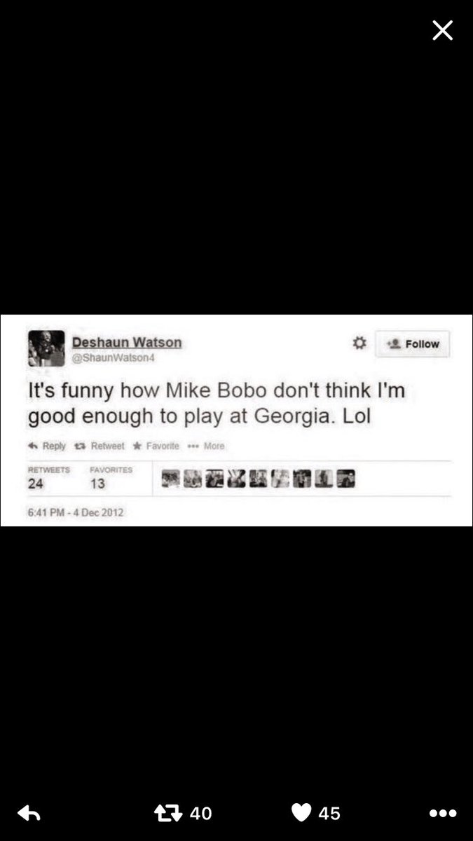 alec_hogsette's tweet photo. And with that, this tweet will no longer haunt me #HBTMFD @DawgOutWest @davidpollack47 @deshaunwatson https://t.co/mBktTe9Wtx