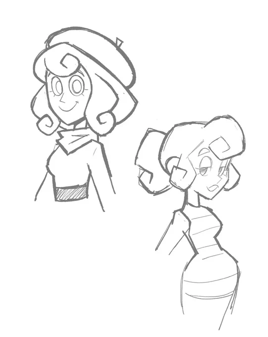 Trying to figure Lucy Fleetfoot's hair 