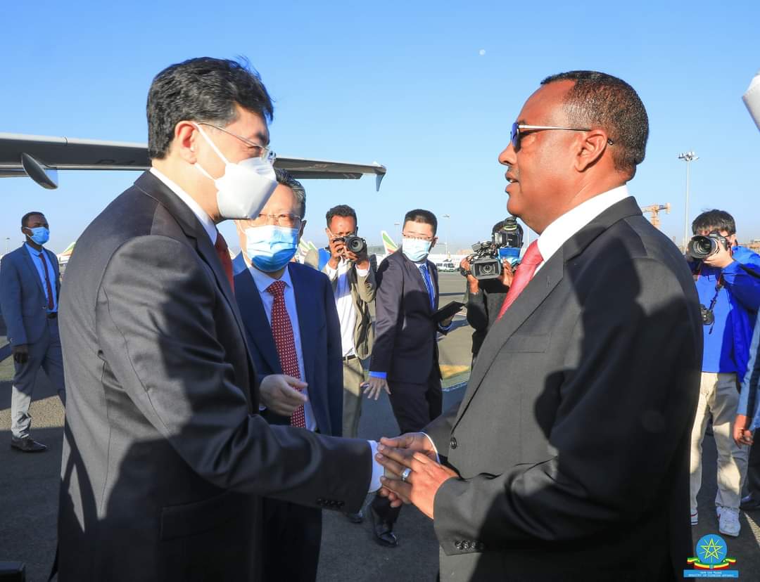 ATadesd's tweet photo. Diplomatic relations between Ethiopia and China began in the 1970s and peaked during the current administration of Abiy Ahmed. #Ethio_China #Africa_China @ChinaEmbAddis @MFA_China @CDT @CECCgov @JiRongMFA @Chinamission2un @USCC_GOV @ftchina https://t.co/a7BJNNOvYx