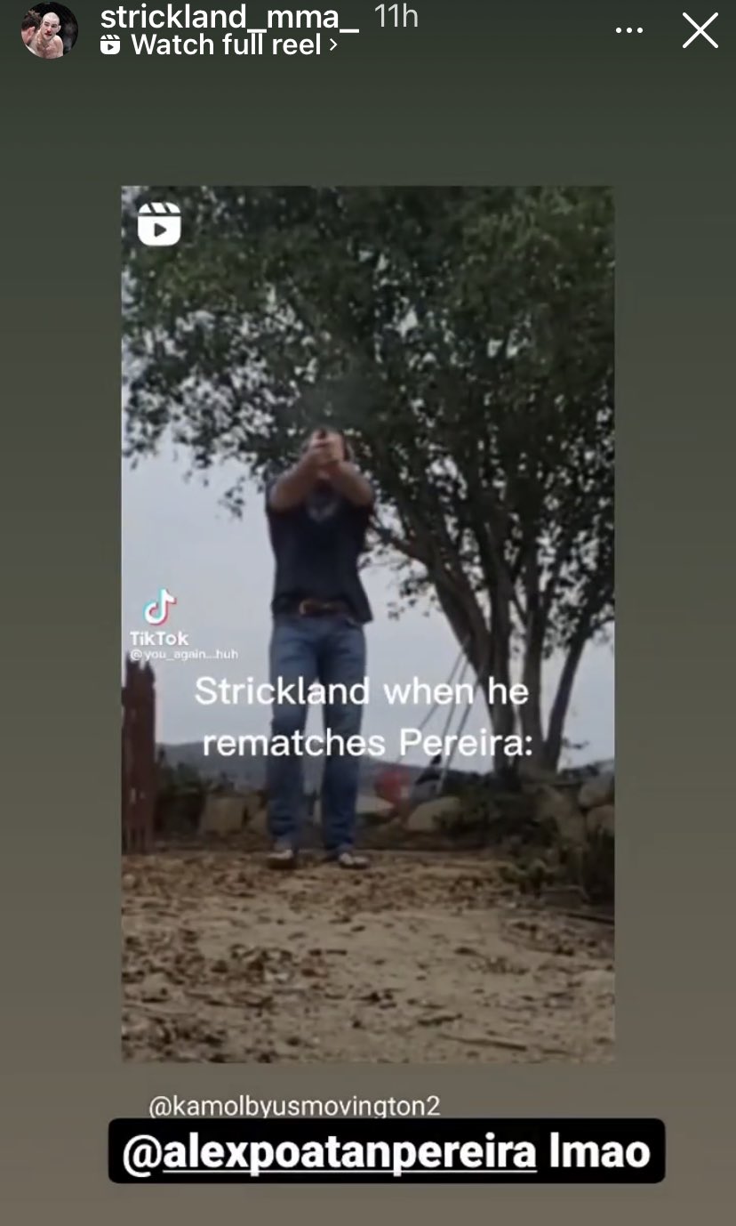 MMA mania on Twitter "Sean Strickland and Alex Pereira just showing