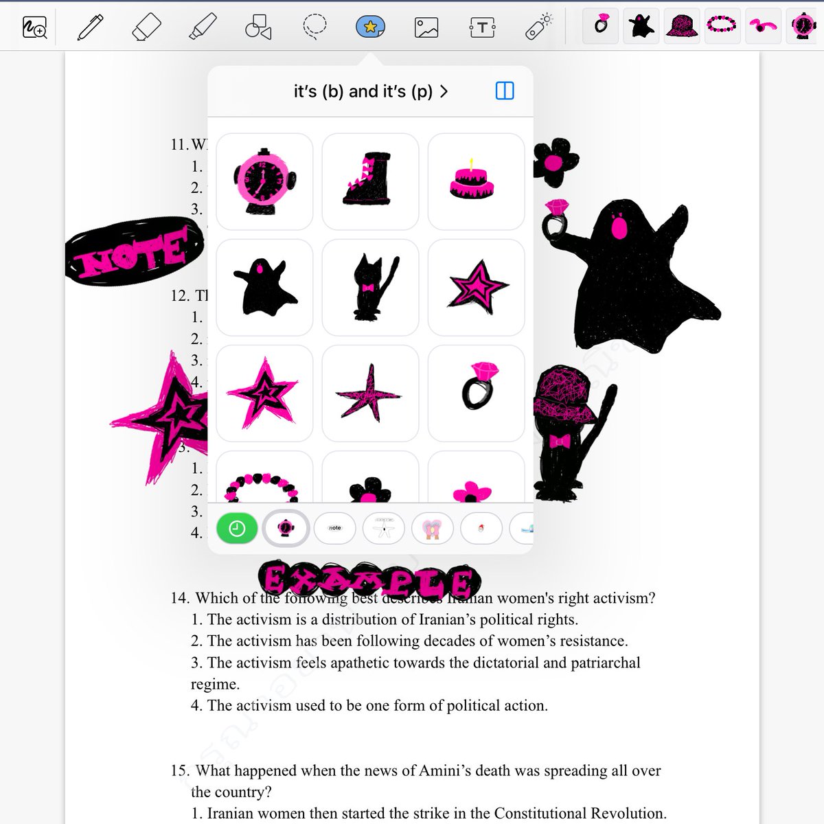 Decpmdyn_'s tweet photo. pls rt, 🕷; give away👛

✨sticker 🖊

file : https://t.co/fTHqYQ97Fv 🍥 

(#แจกpng #goodnotes) https://t.co/rpn5uCtTLQ