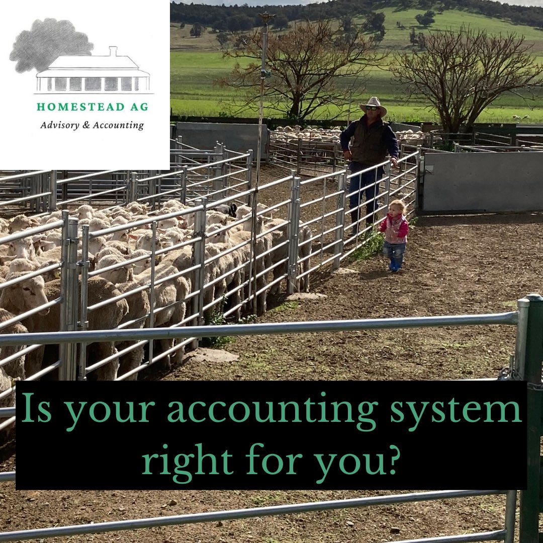 Is your accounting system right for you?

The right system, set up correctly, should save you time, automate repetitive tasks, be easy to use, and provide you with meaningful data. 

I’ll bet we could find a way to improve yours!
#farmmanagement #aussiefarmers #ausag