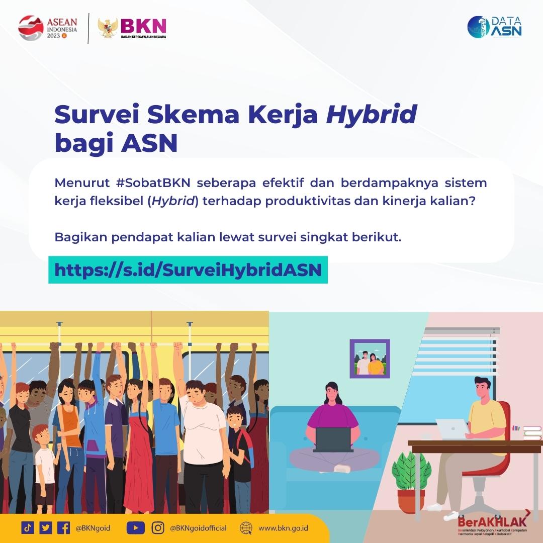BKNgoid's tweet photo. Sampaikan jawaban #SobatBKN lewat survei berikut. 🙆‍♀️

#SatuDataASN https://t.co/JRvZfOfmK8