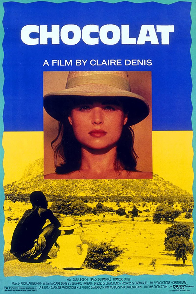 #NowWatching CHOCOLAT #ClaireDenis @isaachdebankole #GiuliaBoschi #FrançoisCluzet #JeanClaudeAdelin #MireillePerrier #LaurentArnal #JeanBediebe #CécileDucasse #DidierFlamand #EmmanuelleChaulet #KennethCranham #52FilmsByWomen