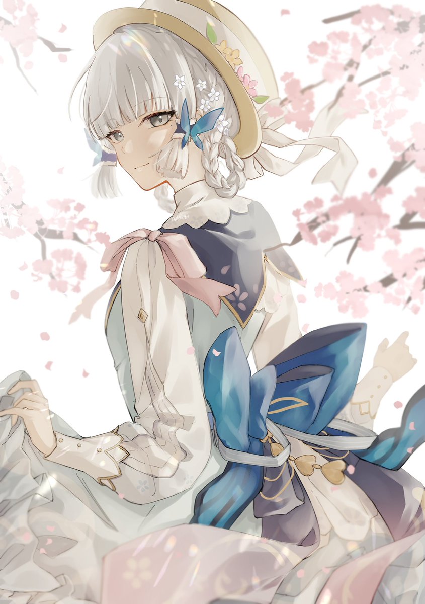 「綾華様…#原神 #GenshinImapct 」|きうのイラスト