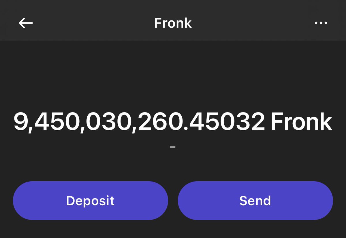 retardzoomer's tweet photo. Giving away $50 in $FRONK 🐸

1. Like
2. Retweet + Tag 2 Mfers
3. Follow @fronk_inu 

WINNER ANNOUNCED IN 24 HRS 🚀 https://t.co/lrWmRulXZ1