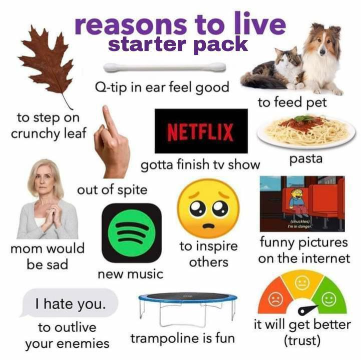 BDaveWalters's tweet photo. Every single one of these reasons is valid https://t.co/2PPFPdqGwG