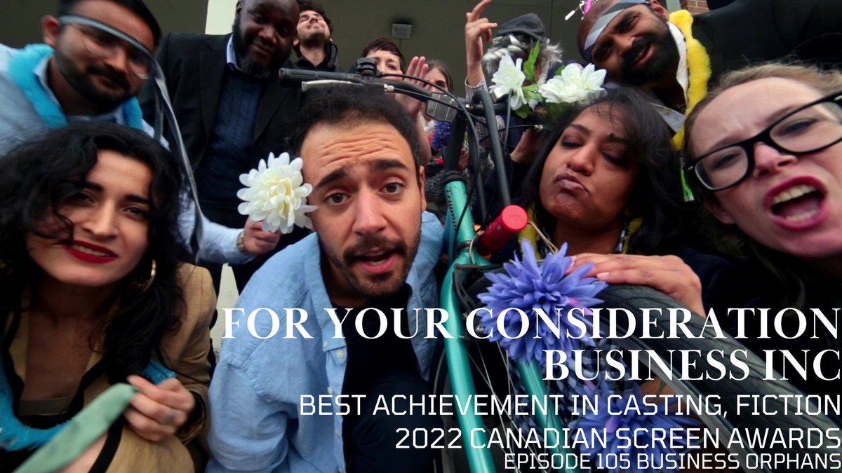 Vote Business Inc. for Best Achievement in Casting - Fiction at the Canadian Screen Awards 👀
#casting #vote #csa #comedyshow #webseries #torontoactors #torontocomedians #diversity #canada