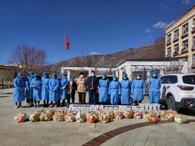TibetNews11's tweet image. L'Ufficio per gli affari civili della contea di Lang, città di Nyingchi, ha svolto attività di cordoglio presso il Centro servizi di supporto per gli #indigenti