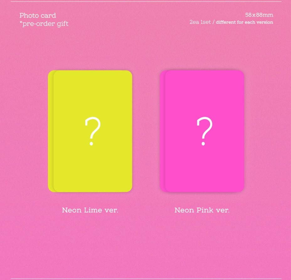 VinylRacksPH's tweet photo. [PH GO] ✨Yes, I am Chaeyoung TINGI✨

Neon Lime Ver.
✅ Photobook - 950
✅ Accordion Postcard &amp; Photocard - 800

Neon Pink Ver.
✅ Photobook - 950
✅ Accordion Postcard &amp; Photocard - 800

✅✅ Ktown4u POB - 200

reply ‘mine’ + item

📤DOP: February 12
🚢Normal ETA

#VRPHGO https://t.co/qgIed4c5v0