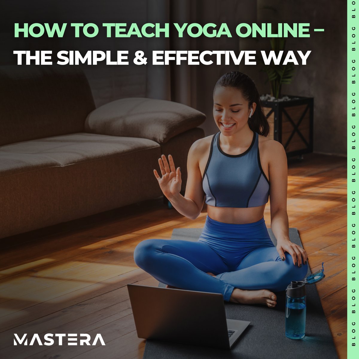 mastera_io's tweet photo. You can now teach yoga online from anywhere in the world. All you have to do is sign up for Mastera and start your classes. Read more:  https://t.co/aFahlxz9JS

#yoga #yogateacher #onlineteacher #teachingplatform #mastera https://t.co/Ja9b3VJH5c