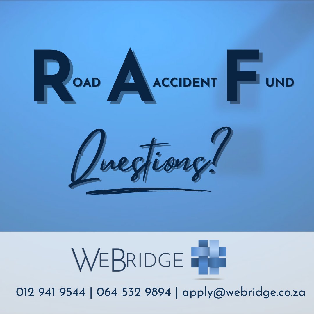WeBridgeAll's tweet photo. Visit our webpage for any RAF related questions: https://t.co/lEnnlQmqob
Fast Forward Finance!

#raf #rafloan #rafadvance #rafpayout #roadaccidentfund #rafadvance #rafpay #rafmoney #rafassistance #bridgingfinance #propertybridingfinance #realestatefinance #fastforwardfinance https://t.co/FW10vplfvT