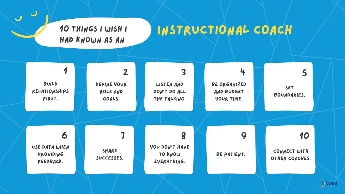 📣Instructional Coaches📣 Add to this list 👇

What do you wish you had known? 

bit.ly/3Gw45pM #edchat #educoach #teaching