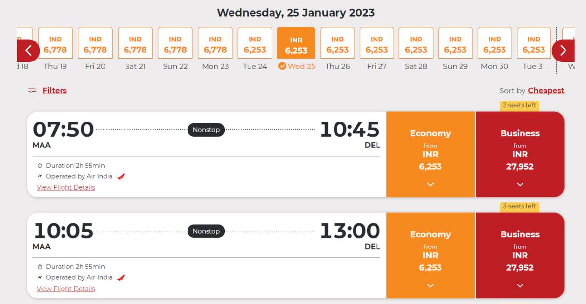 Saranshj18's tweet photo. 1st image - flight cost without student concession
2nd image - flight cost with student concession

@airindiain can you please explain the pricing? https://t.co/KvxmSvzfTS