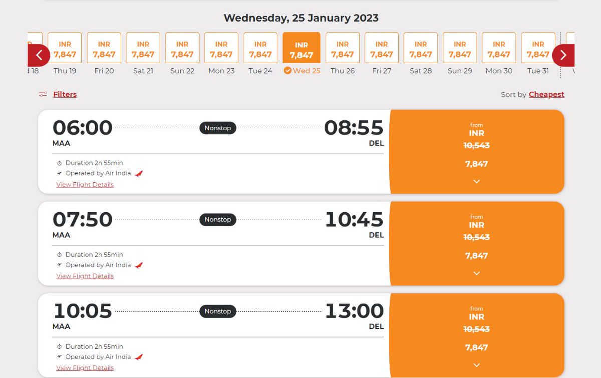 Saranshj18's tweet photo. 1st image - flight cost without student concession
2nd image - flight cost with student concession

@airindiain can you please explain the pricing? https://t.co/KvxmSvzfTS