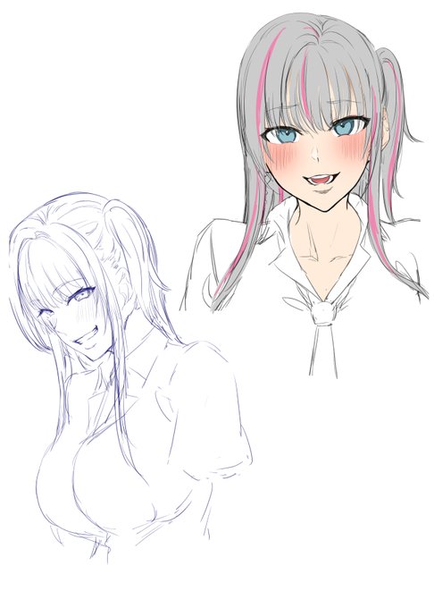 GW頃に発売予定。夏日A.S(仮)新キャラ髪の色を思案中