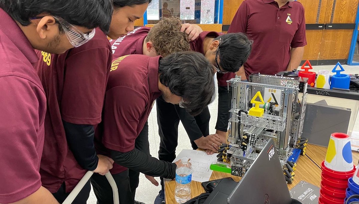 HowRobotics's tweet image. Meet 3 was a definitely a stern test for Sprint 7. We improved a lot and we achieved our main objective of going into the league tournament on February 4 as one of the top ranked teams.

Link to YouTube video: youtu.be/ijPaxBoU8as
-
-
#FTC #PowerPlay #Robotics #STEM #learning