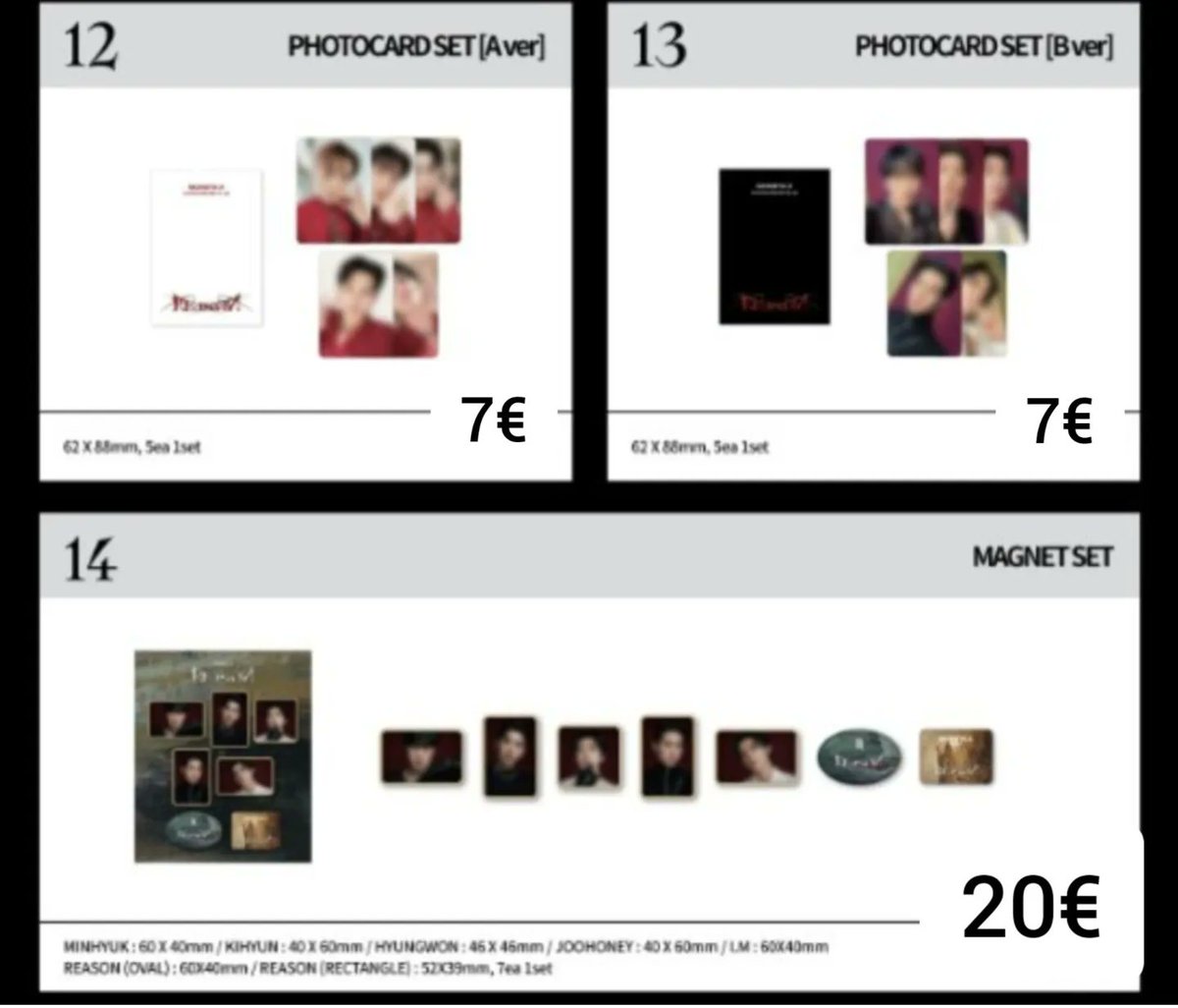 daebiGOs's tweet photo. [🇪🇸/🇪🇺/🌍] MONSTA X REASON POP-UP STORE:

💸7~21€

⚘DEADLINE: 23/01/2023 23:59CEST ❀ 

🇪🇸🌍 https://t.co/gqvwdZlnHV

#몬스타엑스 #MONSTA_X #MONSTAX #KPOP #MONSTAXPHOTOCARD #MONSTAXWTT #MONSTAXWTS #MONSTAXSALE #monstaxgo #reason #monstaxreason #mxreason #MXPOPUP #REASONPOPUP https://t.co/Uf6I95g4Io