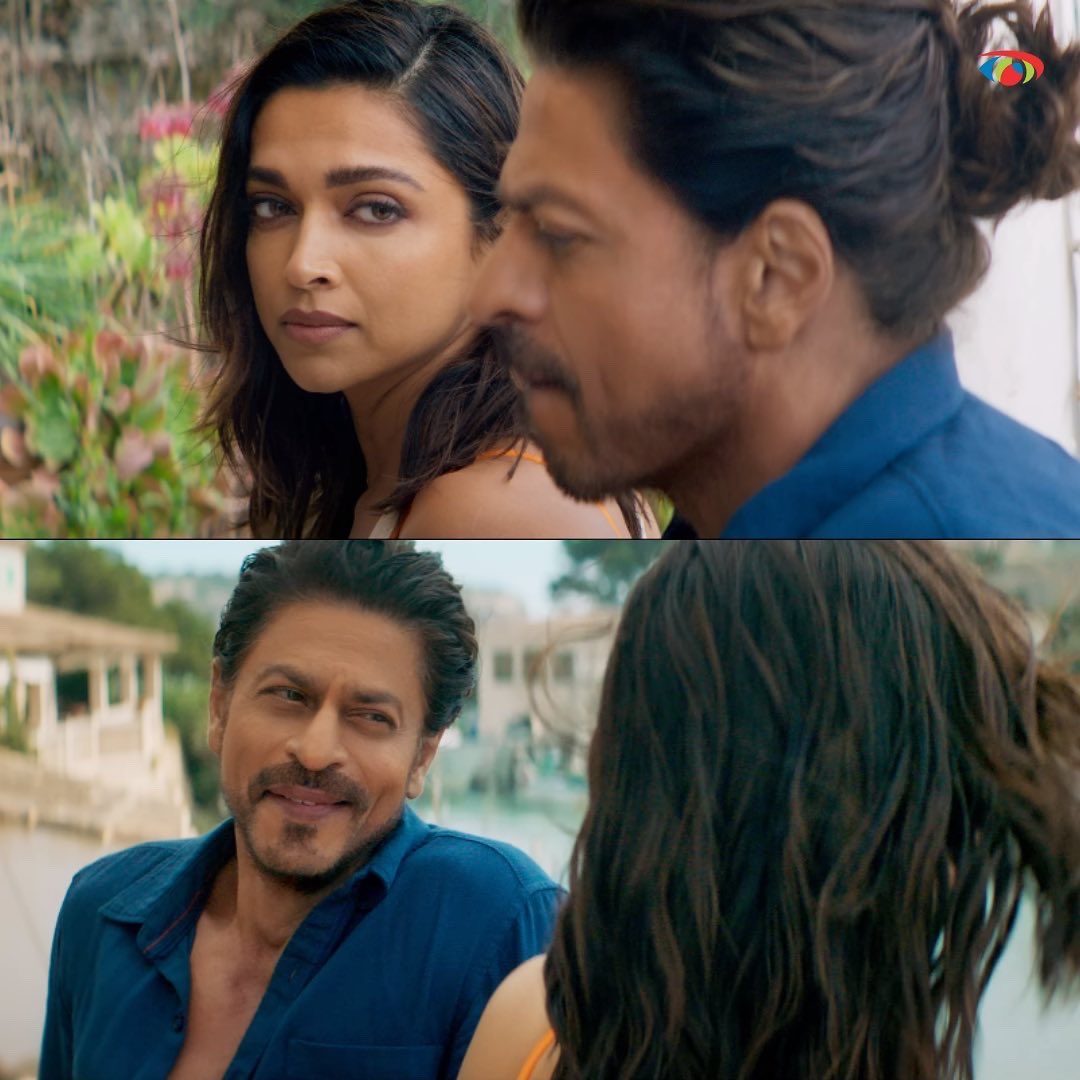 Koimoi's tweet photo. The most awaited trailer of the most awaited film #Pathaan is out 💣💥

#koimoi #shahrukhkhan #deepikapadukone #johnabraham #pathaan #pathaantrailer #bollywood https://t.co/vBlbWG6ukI