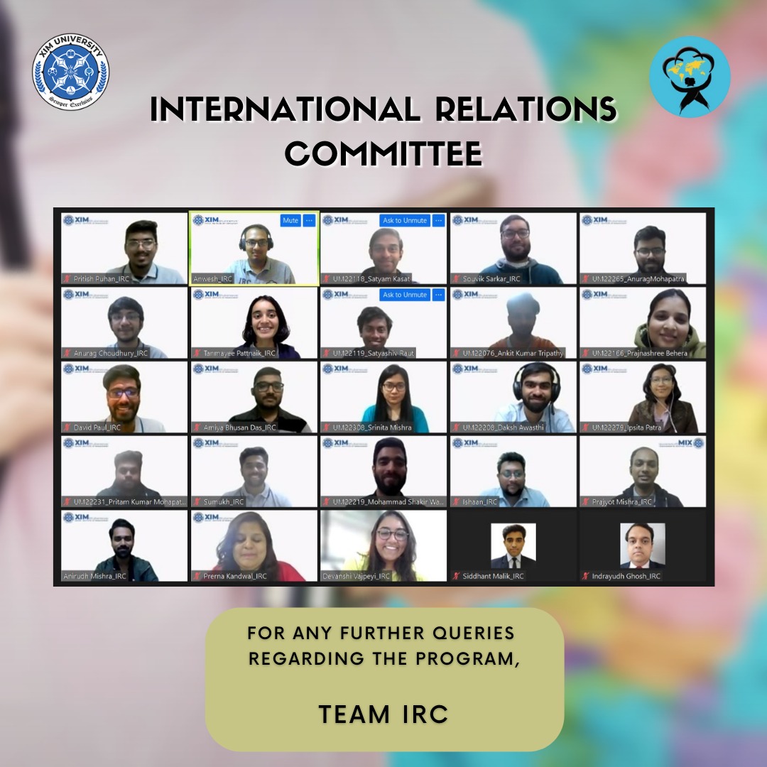 irc_ximb's tweet photo. The International Relations Committee successfully conducted the "Why How What" session on the Student Exchange program. The session had an audience of over 370.

The session covered the details of the colleges,courses and countries where the students could pursue their semester. https://t.co/1klh6an7Gu