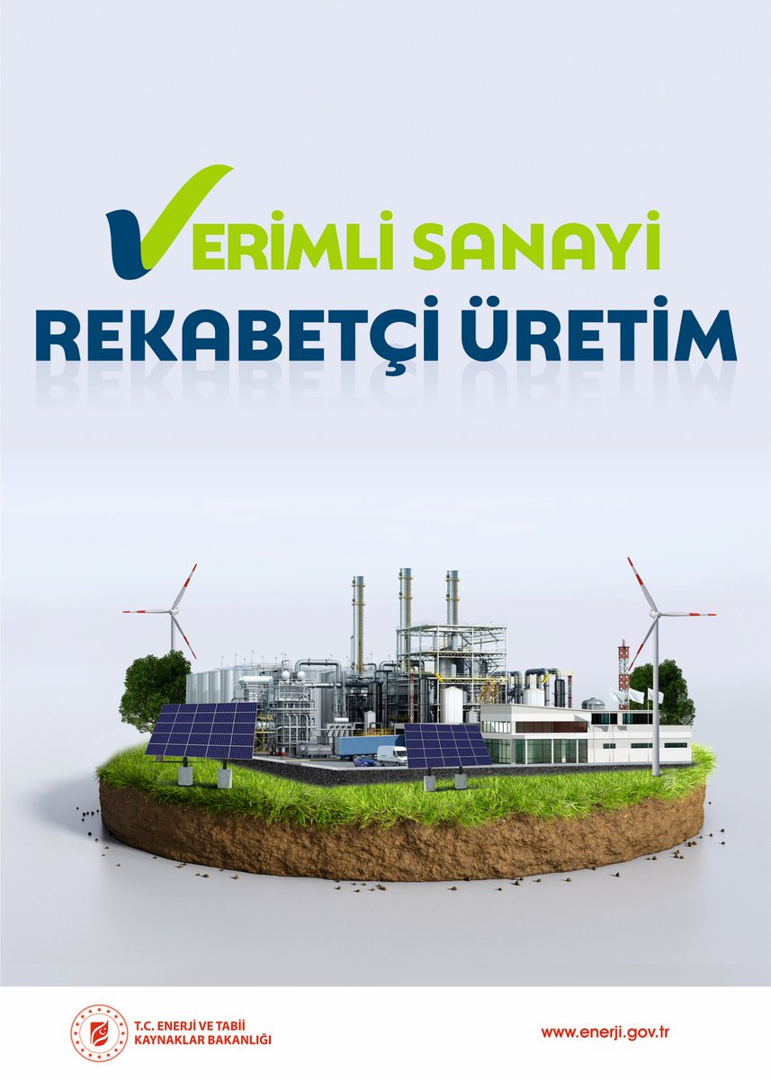 9-15 Ocak Enerji Verimliği Haftası
#EnerjiVerimliliğiHaftası