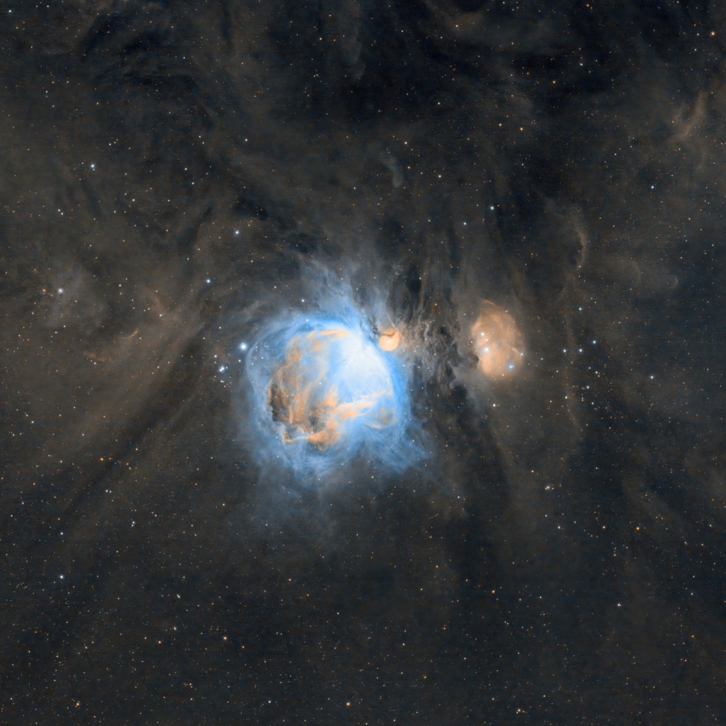 The Radian 75MM Petzval Refractor Telescope is in stock and shipping!

l8r.it/DYD6

What can you do with this new scope? Check out this image of the Orion Nebula (M42), captured by <a href="/gazingoutwards/">Alex Hawkinson</a> using the Radian75!