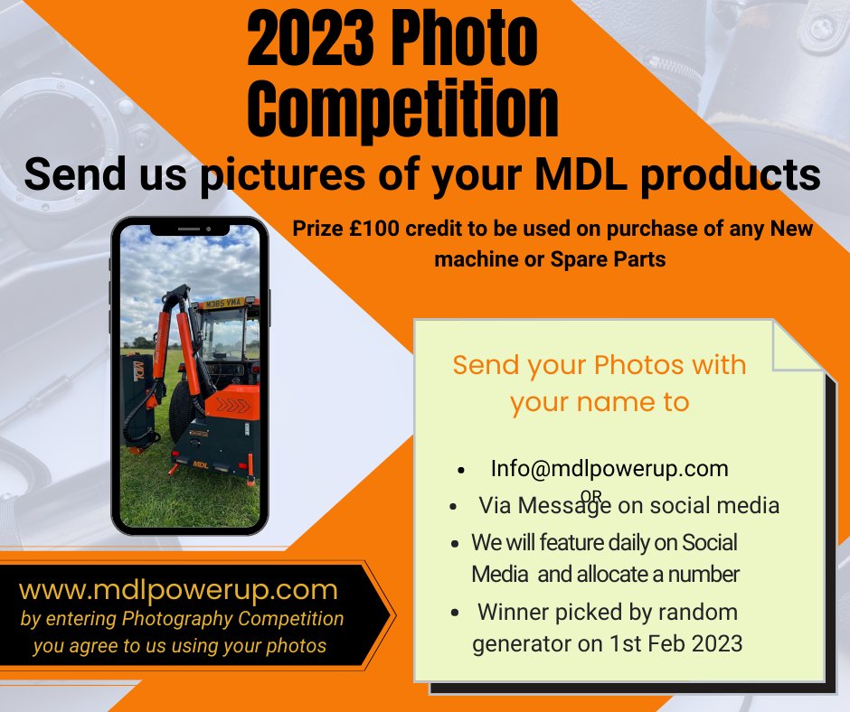 ltd_mdl's tweet image. 🥇2023 Photo Competition, We want to see your Mdl Powerup Products, Win £100 to spend in our store. 
#logsplitter #logsaw #sawbench #hedgecutting #hedgetrimming #mower #flailmower #atv #grasscutter #mowing #mower #woodprocessing #chipper #woodchipper #backhoeloader #backhoe